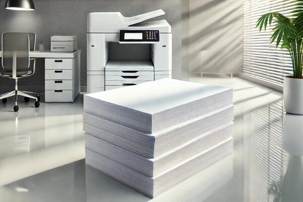 stock papier imprimante
